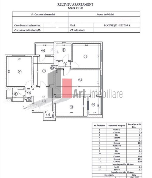 Aparatorii Patriei, Berceni, apartament 4 camere.